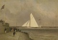 Arrow winning the King's Cup at Cowes in 1826 - (after) Condy, Nicholas Matthews