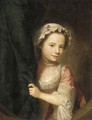 Portrait of a young girl - (after) Nathaniel Hone