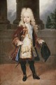 Portrait of a young gentleman - (after) Michel-Ange Houasse