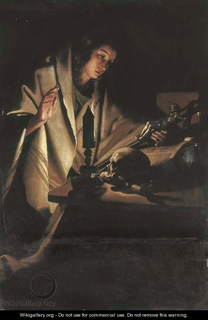 The Penitent Magdalen - (after) Matthias Stomer