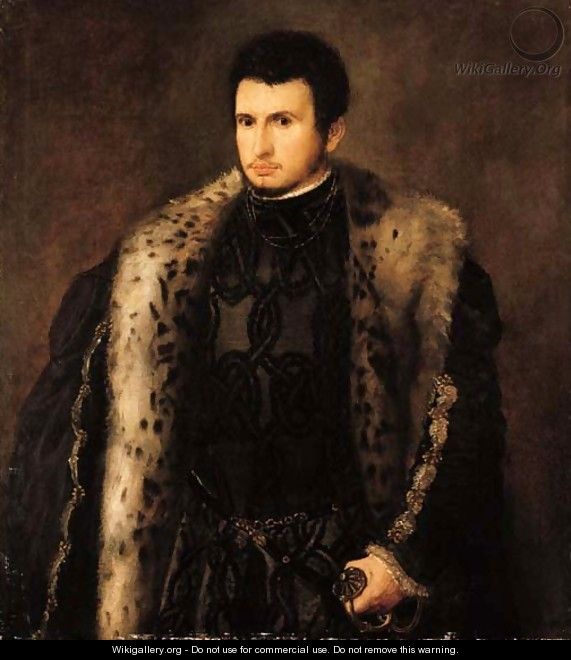 Portrait of Count Porto - (after) Paolo Veronese (Caliari)