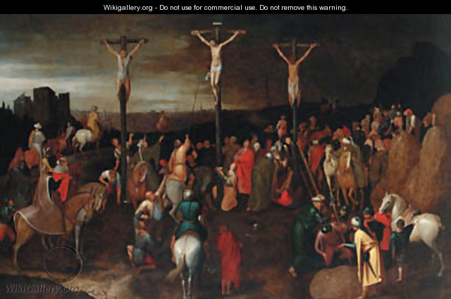 The Crucifixion - (after) Pieter Breughel II