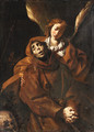 Saint Francis supported by an angel - (after) Pier Francesco Mazzuchelli (see Morazzone)