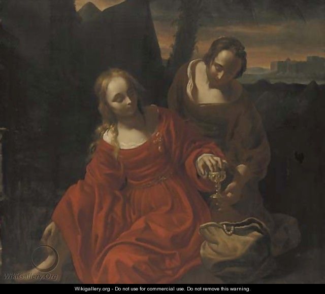 Judith preparing herself to meet Holofernes - (after) Reyer Van Blommendae