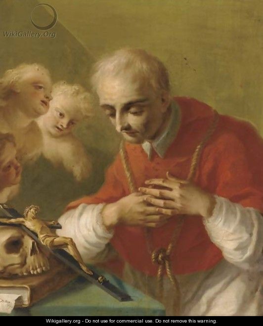 Saint Charles Borromeo - (after) Pietro Bardellino
