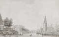 View of the Oudeschans, Amsterdam - (after) Pieter Van Liender