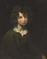 Portrait of a young boy - (after) John Rising