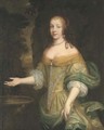 Portrait of a lady - (after) John Michael Wright