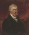 Portrait of a gentleman, half-length, in a black coat and white cravat - (after) Hoppner, John