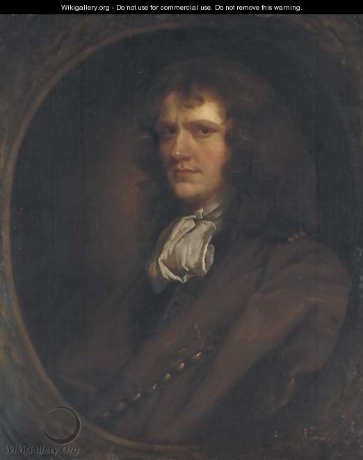 Portrait of a gentleman, - (after) John Greenhill