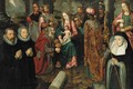The Adoration of the Magi with kneeling donors - (after) Karel Foort