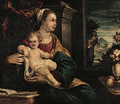 The Madonna and Child - Lodovico Pozzoserrato (see Toeput, Lodewijk)