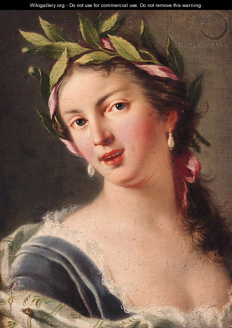 Portrait of a lady - (after) Luigi Crespi