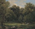 Dejeuner sur l'herbe - (after) Adrian Ludwig Richte