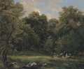 Dejeuner sur l'herbe - (after) Adrian Ludwig Richte