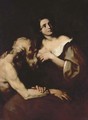 Roman Charity - (after) Luca Giordano