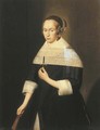 Portrait of a young lady - (after) Jan Albertsz. Rootius