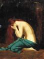 The distraught woman - (after) Jean-Jacques Henner