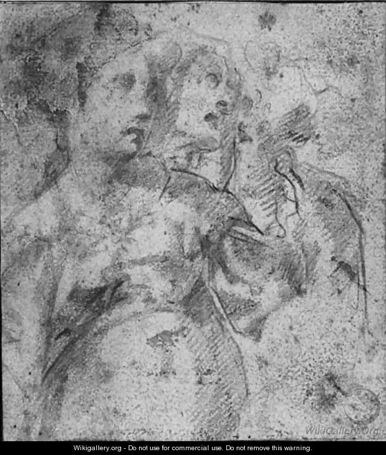 Three figures - (after) Jean De Saint-Igny