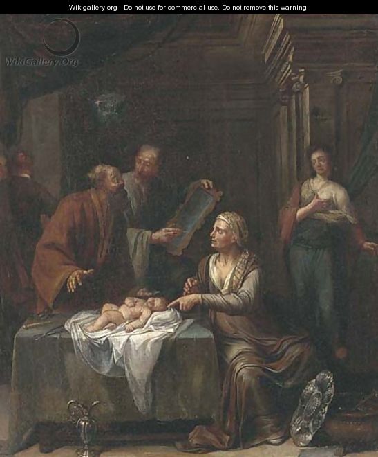 A circumcision - (after) Jan Verkolje