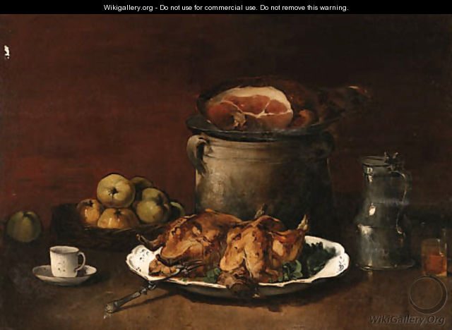 A hearty meal - (after) Guillaume-Romain Fouace