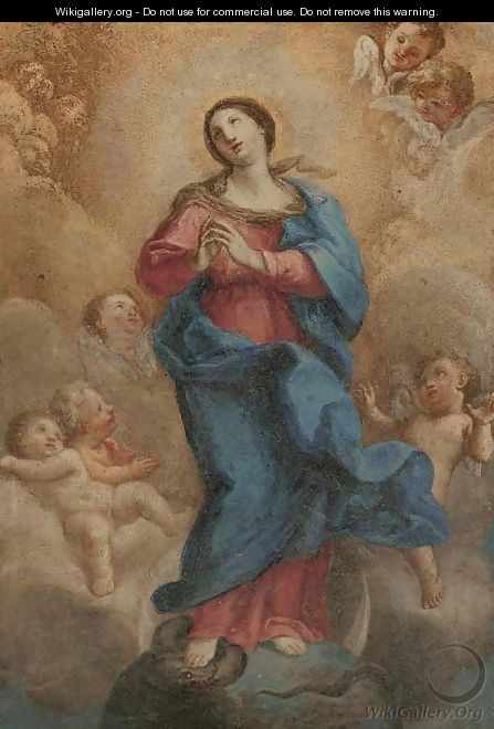 The Immaculate Conception - (after) Giuseppe Passeri