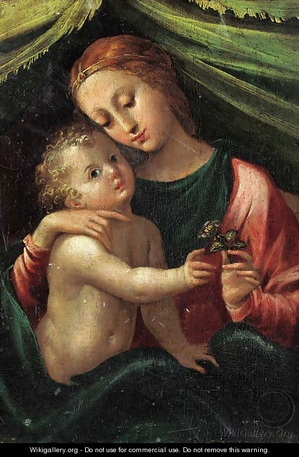 The Madonna and Child - (after) Girolamo Mazzola Bedoli