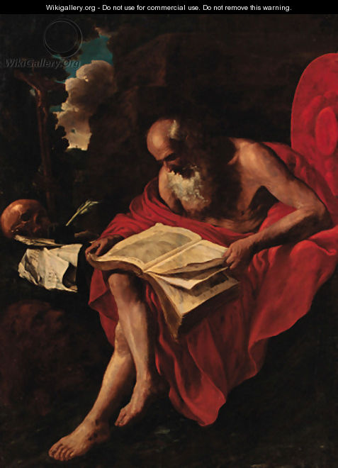 Saint Jerome - (after) Hendrick Van Somer