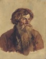 Portrait of an old man - (after) Ilya Efimovich Efimovich Repin