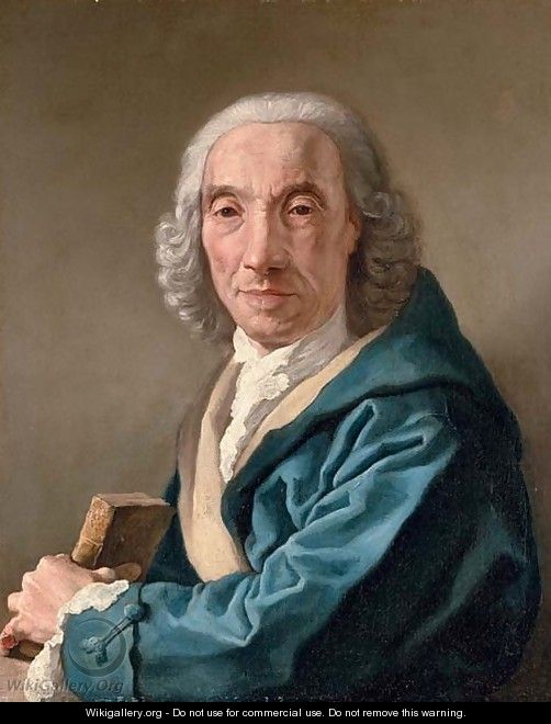 Portrait of a gentleman - (after) Jacques Aved Douai