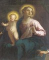 The Madonna and Child - (after) Jacopo D'Antonio Negretti (see Palma Giovane)