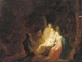 The Adoration of the Shepherds - (after) Jacob Willemsz. De Wet