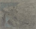 Rocks by the Ocean - Childe Hassam