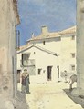 A Street in Denia, Spain - Childe Hassam