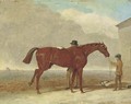 Epsom Downs, before the race - (after) Cooper, Abraham