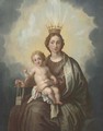 The Virgin and Child - (after) Abraham Jansz. Van Diepenbeeck