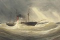 A paddle steamer in a squall - Charles Taylor