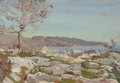 The coast near Menton, south of France - Charles Sims