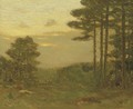 Pine Trees at Dusk - Charles Harry Eaton