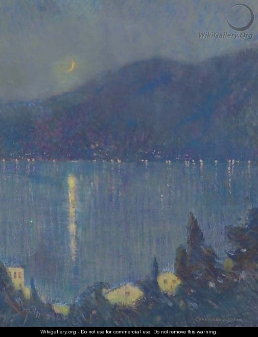 Nocturne, Lake Como - Charles Harry Eaton