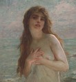 A maiden on the shore - Charles Amable Lenoir