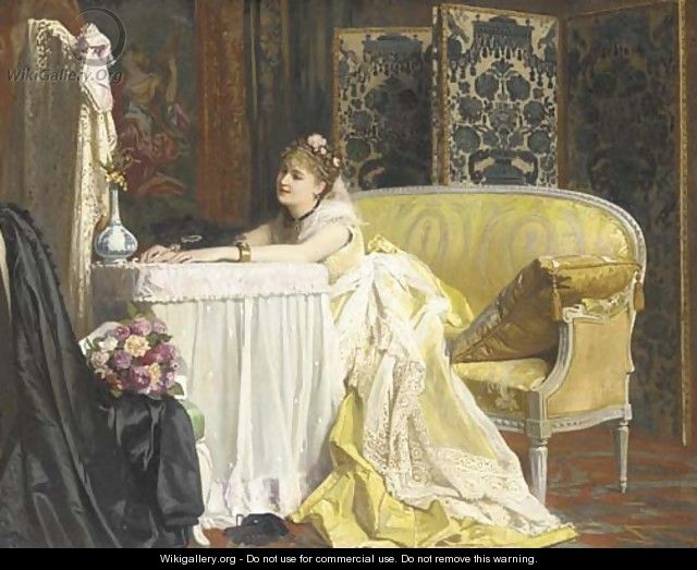 After the Ball - Charles Baugniet