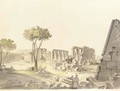 The ruins of the Ramesseum - Charles-Louis Balzac