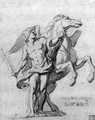 Mercury and Pegasus - Charles Le Brun