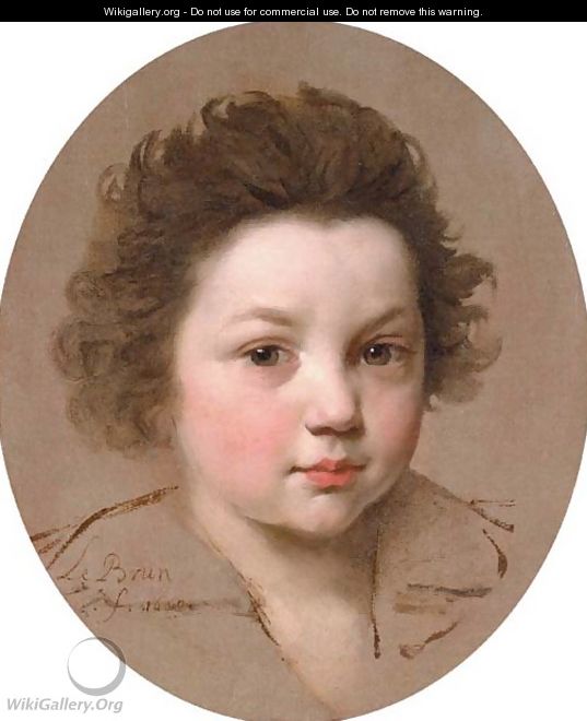Head of a boy - Charles Le Brun
