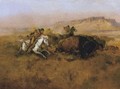 Buffalo Hunt No. 12 - Charles Marion Russell