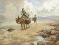 Returning home across the sands - Charles MacIvor or MacIver Grierson