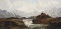 The falls of Ericht, Perthshire - Charles Leslie
