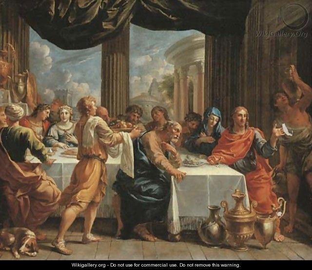 The Marriage at Cana - Charles Poerson