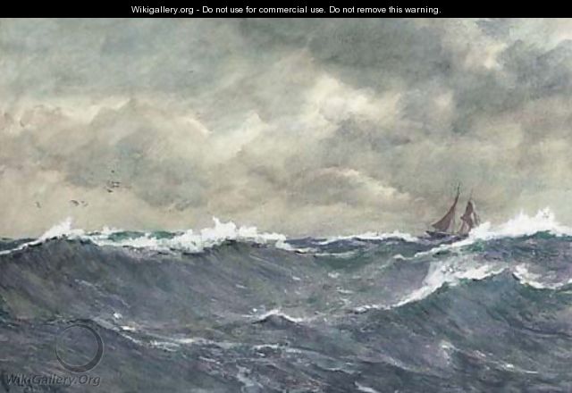 In a heavy swell - Charles Napier Hemy